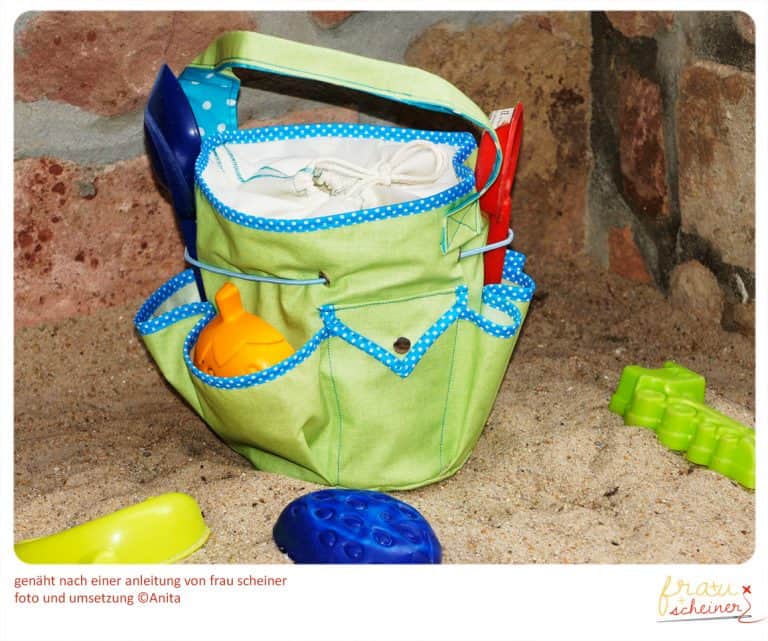 tasche sandspielzeug