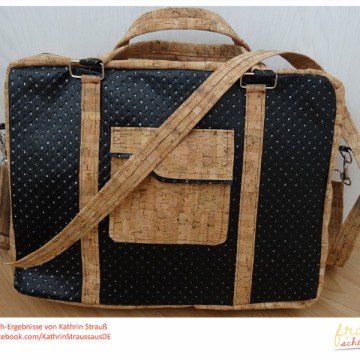 Notebooktasche Aktentasche Laptoptasche Schnittmuster