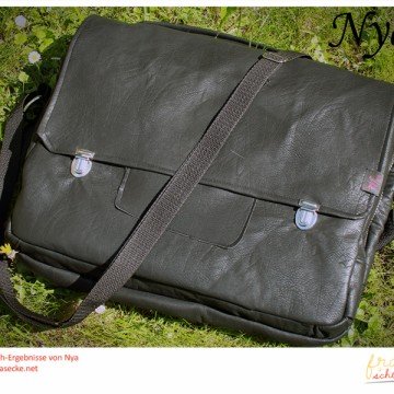 Notebooktasche Aktentasche Laptoptasche Schnittmuster