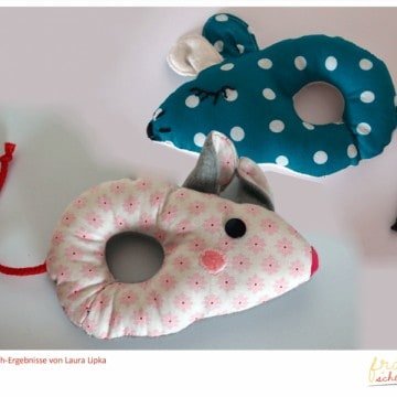 Babyrassel Maus Schnittmuster