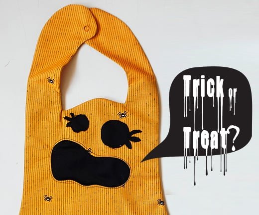 Halloween Geister Tasche kostenloses Schnittmuster