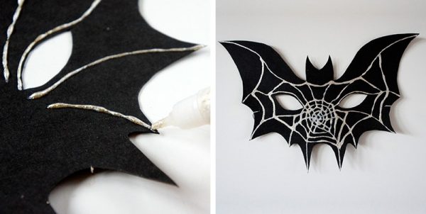 Halloweenmaske - Frau Scheiner