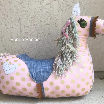 rideon horse sewing pattern