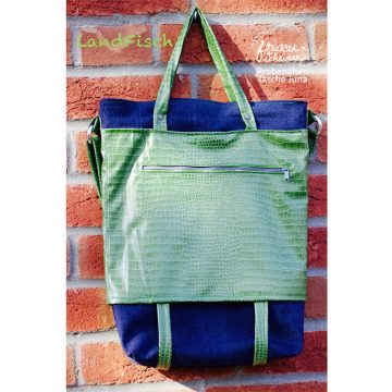 Umhängetasche Schnittmuster Schultertasche Juna
