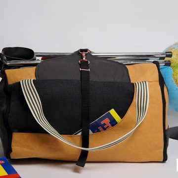 Yoda Reisetasche Weekender Schnittmuster Nähanleitung