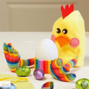 Schnittmuster Eierwärmer oder Geschenkebeutel Küken Eierwärmer nähen Ostern