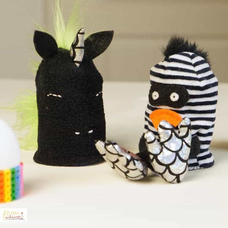 Schnittmuster Eierwärmer oder Geschenkebeutel Einorn Hase Eierwärmer nähen Ostern