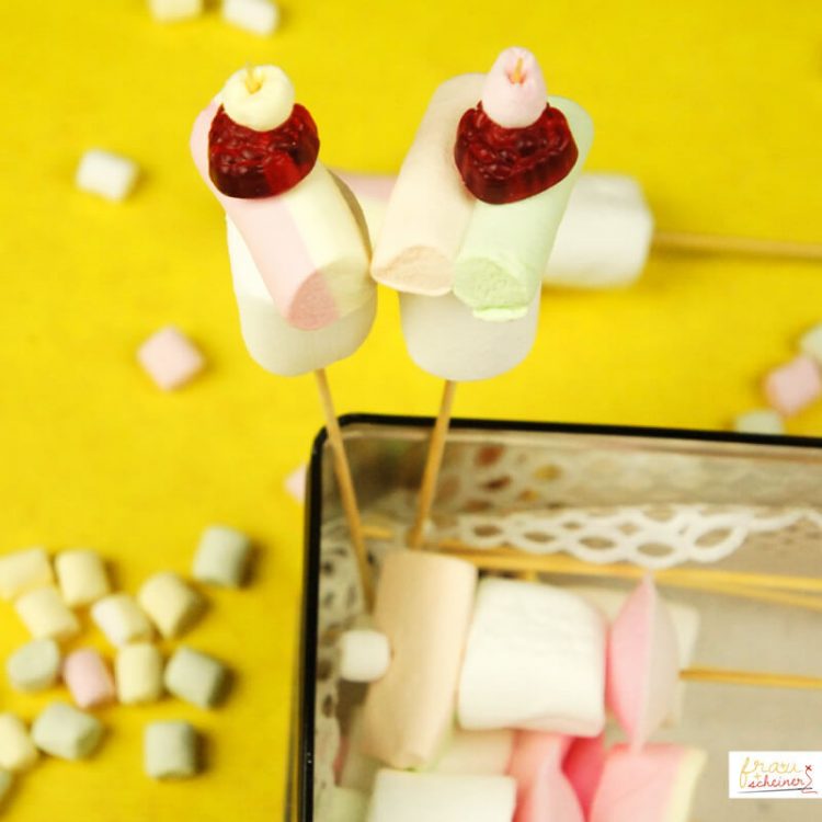 5 DIY Ideen für einen Marshmallow Kindergeburtstag Frau Scheiner