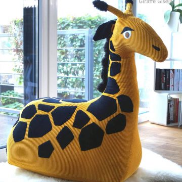 Probenähen Kuscheltier Giraffe Reittier nähen Schnittmuster und Nähanleitung für das Kinderzimmer, nähen für Kinder, DIY