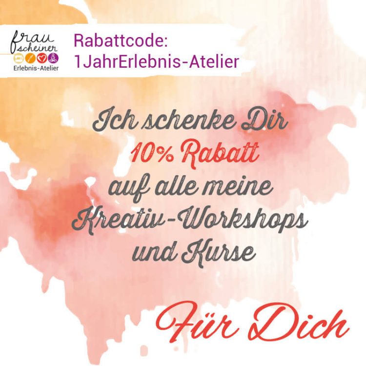 Erlebnis-Atelier Gross-Umstadt 1JahrErlebnisAtelierRabatt
