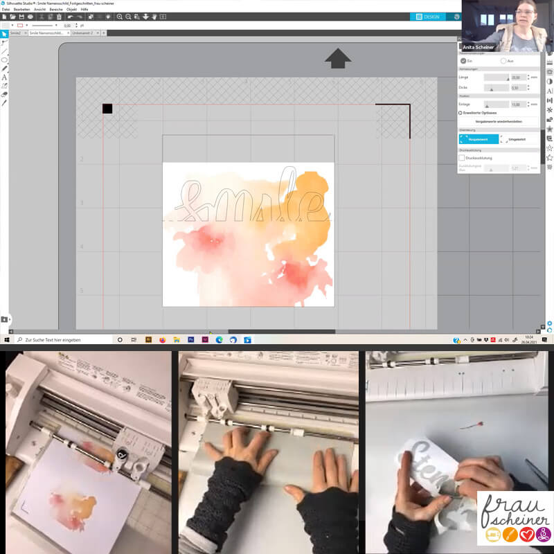Plotterwokrshop plotten lernen Anfaenger Fortgeschrittene Silhouette Cameo