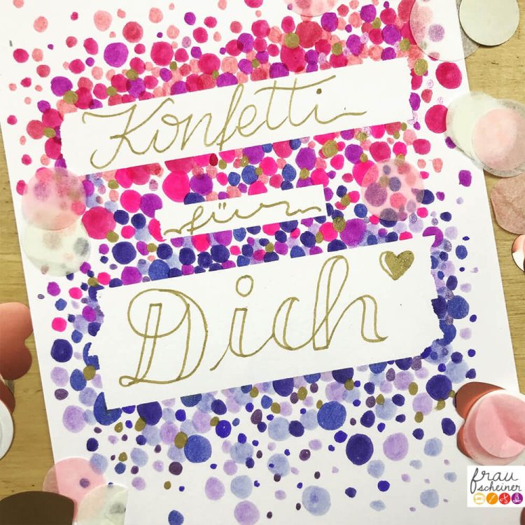 #Letteringmontag kostenloser Online Workshop für alle die Lettering lieben